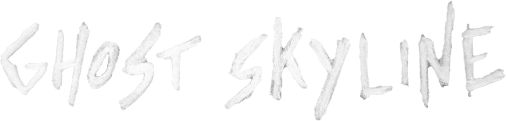 Handwritten Ghost Skyline logo